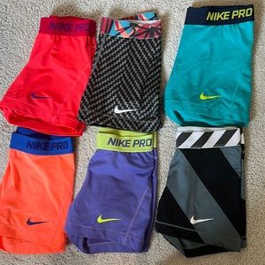 lightly worn nike pro spandex